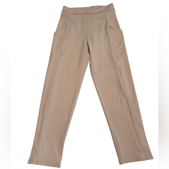 Live The Process Pants - Live The Process Beige Leggings